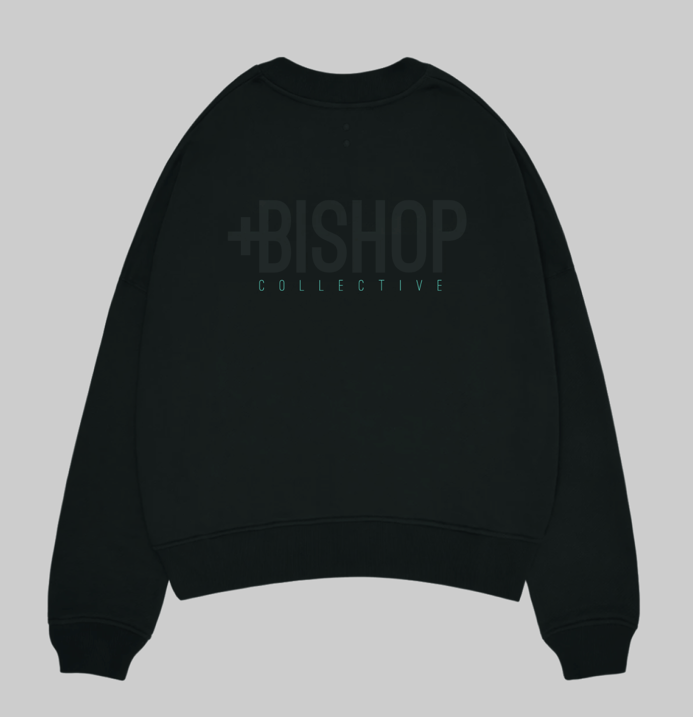 Bishop Oversized Crewneck Black